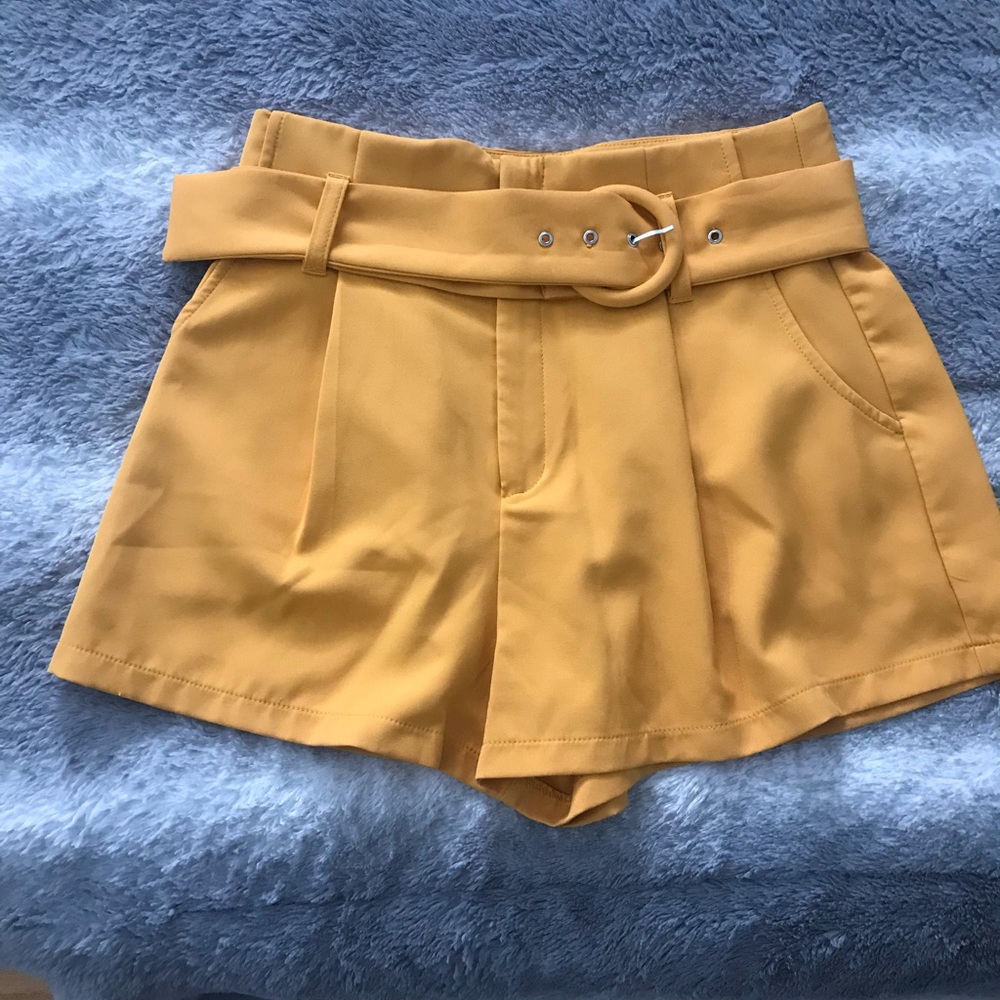High waisted shorts